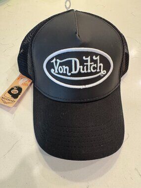 Black and White Classic Trucker 51 Hat - NWT